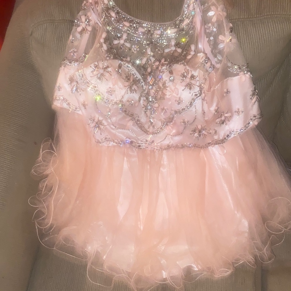 Prom dress worn once no tag but like new